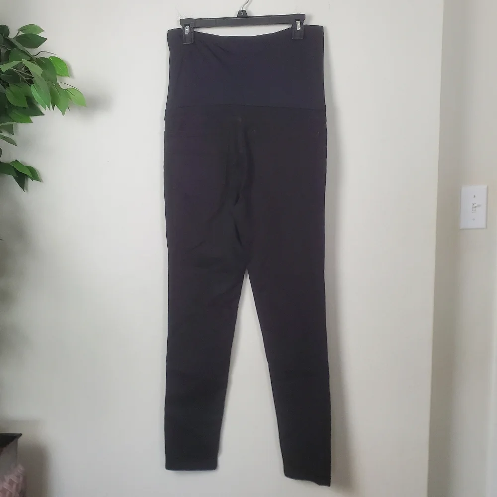 Nom Maternity Black Skinny Jeans Women's Large - Picture 5 of 11